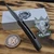 BergBlades Mini Alpha Frame Lock Dark Stonewash Ti 3.1" S90V Dark Stonewash