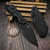 Strider SMF Titanium PVD Stealth 4" Spearpoint