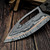 Heretic Custom Koschei S/E Baker Forge Copper Shim Stainless Damascus Chemtina Copper Scales DLC HW Manual Crossbar Lock