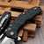 Heretic Martyr Manual Black Button Lock Flipper 3.5" T/E Stonewash H057-2A