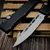 MICROTECH HALO III BLACK 4" CLIP POINT STONEWASH MARFIONE SELECT 1250-10MS1
