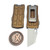 Microtech Exocet II Tan 2.31" Wharncliffe Stonewash OTF Money Clip 1156-10TA