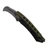 Microtech Hawk Auto OD Green Textured Inlays 4" Apocalyptic 166-10APOD