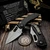 Marfione Custom Borka M-Stitch Auto with Belt Satin blade Prototype at EDC Lifestyle