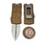 Microtech Exocet II Tan 2.31" D/E Stonewash Partial Serrated OTF Money Clip 1157-11TA by EDC Lifestyle