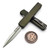 Microtech Ultratech ZBP OD Green Bayonet 3.5" Stonewash - Zero Blade Play 1120-10OD