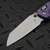 Microtech MSI Ram-Lok Mini Frag Galactic Purple Titanium 3.10" Stonewash Blue Ti Accent Marfione Select 210M-10FRMS17