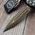 Microtech Knives Luminary 4th of July 250th D/E Bronzed Apocalyptic ZBP 1270-13APS-4J250X