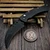 Reese Weiland Custom Knives Hawkbill Gen 2 Concept Black Aluminum 3.5" DLC Chisel Grind by EDC Lifestyle