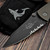 Microtech Lightfoot LCC Double Action Micarta Black Serrated S90V P/N 300604 S/N 6721 - Preowned