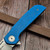Reate Remedy Blue Fat Carbon 3.9" Satin Elmax - Preowned