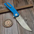 Reate Remedy Blue Fat Carbon 3.9" Satin Elmax - Preowned