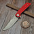 Reate Remedy Red Fat Carbon 3.9" Satin Elmax - Preowned