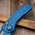 Microtech Stitch Auto Cerakote Blue 169-1BL-X1Z13 - Preowned
