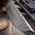 Borka Blades Rocked Butcher Regrind Merlot Cobra Wrap - Preowned