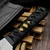 Borka Blades Marfione Custom W2 Hamon SBT Tanto Fixed Blade Tsuka Wrap Stingray Inlay - Preowned