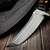 Borka Blades Marfione Custom W2 Hamon SBT Tanto Fixed Blade Tsuka Wrap Stingray Inlay - Preowned
