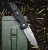 Pro-Tech Knives TR-3 Integrity Black Topographic Texture 3.35" Stonewash INT1105-TOPO