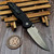 Pro-Tech Knives TR-3 Integrity Black Topographic Texture 3.35" Stonewash INT1105-TOPO by EDC Lifestyle