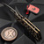 Attn 2 Detail Mk1 Gen 4 Medium Voronoi Skelly Antique Bronzed Ti 3.25" Drop Point Rising Grind A2D