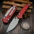 Microtech LUDT Ram-Lok Red Frag 3.40" S/E Stonewash 1135RL-10FRRD by EDC Lifestyle