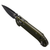 Microtech L.U.D.T Ram-Lok OD Green Frag 3.40" S/E 1135RL-1FROD