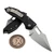 Microtech M-Stitch Auto Black Proof Run 2.62" S/E Stonewash 169M-1PR