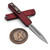 Microtech UTX-70 Gen IV Merlot 2.5" D/E Stonewash 11474-10MR