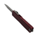 Microtech UTX-70 Gen IV Merlot 2.5" D/E Stonewash 11474-10MR