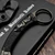 Bastinelli Knives Pika Black PVD Fixed Blade Black Tsuka Wrap w/Bronze Snake Menuki S3