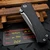 Borka Blades Black G10 SBTF Two Tone Acid Wash Tanto Folder S2