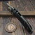 Microtech Stitch Auto Black S/E Stonewash 169-10 - Preowned S/N 15400