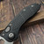 Microtech Stitch Auto Black S/E Stonewash 169-10 - Preowned S/N 15400