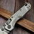 Microtech MSI Mini Titanium Frag Stonewash Bronze Accent 210M-10FRMS2 - Preowned S5