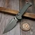 Microtech L.U.D.T Ram-Lok Natural Clear Frag 3.40" Clip Point Apocalyptic 1135RL-10APFRNC - Preowned