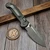 Microtech L.U.D.T Ram-Lok Natural Clear Frag 3.40" Clip Point Apocalyptic 1135RL-10APFRNC - Preowned