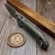 Microtech L.U.D.T Ram-Lok Natural Clear Frag 3.40" Clip Point Apocalyptic 1135RL-10APFRNC - Preowned