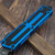 Microtech Scarab II Gen III Blue S/E 1278-1BL - Preowned S2