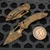 Microtech M-Stitch Ram-Lok Manual Plague Outbreak 3.0" S/E 169MRL-1PLOBS by EDC Lifestyle