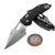 Microtech Stitch Ram-Lok Black Aluminum 3.7" S/E Stonewash 169RL-10 by EDC Lifestyle
