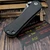 Borka Blades SB Folder Experimental Chisel Grind Black G10