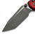 Microtech L.U.D.T Ram-Lok Red Frag 3.40" T/E Apocalyptic 1136RL-10APFRRD