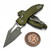 Microtech M-Stitch Ram-Lok Manual Frag OD Green Apocalyptic 3.0" S/E Partial Serrated 169MRL-11APFROD by EDC Lifestyle