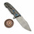 Reate Knives District 9D-V2 Lava Flow Fat Carbon Handle 3.5" 154CM Belt Satin