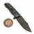 Reate Knives District 9D-V2 Lava Flow Fat Carbon Handle 3.5" 154CM Belt Satin DLC