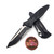 Microtech Socom Elite Manual Black 4" T/E Partial Serrated Tactical 161-2T Tanto on EDC Lifestyle