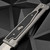 Reate Knives EXO Gravity Knife Black Micarta Titanium Bead Blast Handle, Elmax Stonewashed Flats Double Edge 3.75" Satin Blade