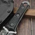 Microtech Borka SBD 201-3USCS D/E Urban Camo Stripe Full Serrated S/N 028 - Preowned