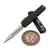 Microtech UTX-70 Black 2.5" D/E Stonewash Partial Serrated 11474-11by EDC Lifestyle