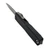 Microtech UTX-70 Black 2.5" D/E Stonewash Partial Serrated 11474-11